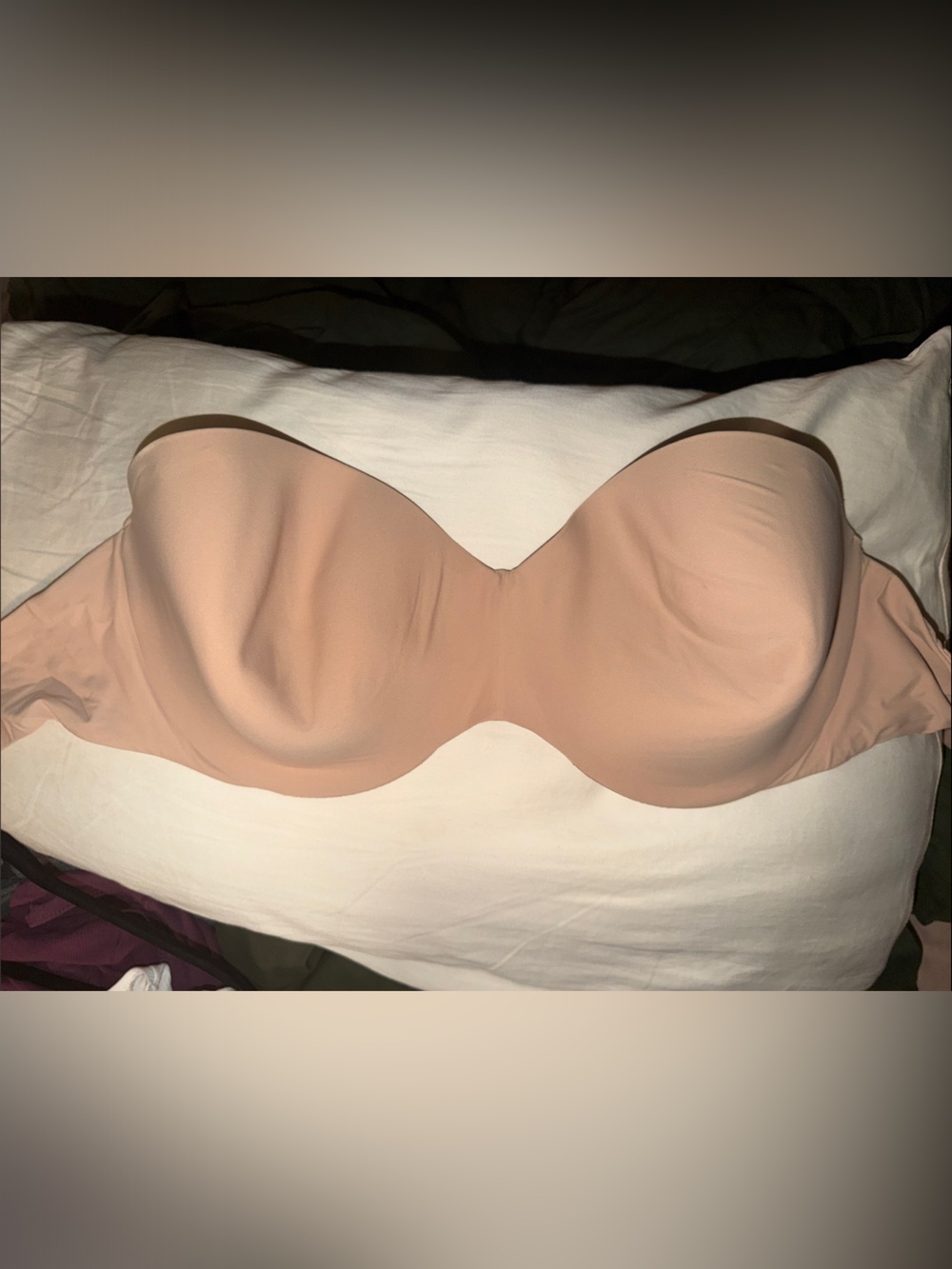 Soma Strapless Bandeau Bra in Nude
